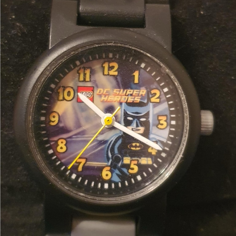 🦋10/$20🦋 Lego Batman Minifig Boy's Watch